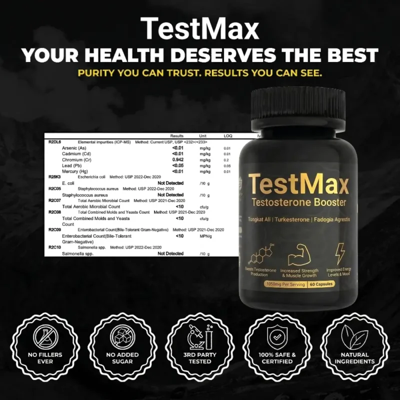 TESTMAX Testosterone Booster